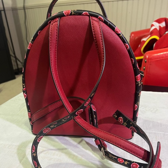 NWOT Kate Spade Laurel Way Hazy Rose Sammi Small Leather Backpack - Picture 3 of 7